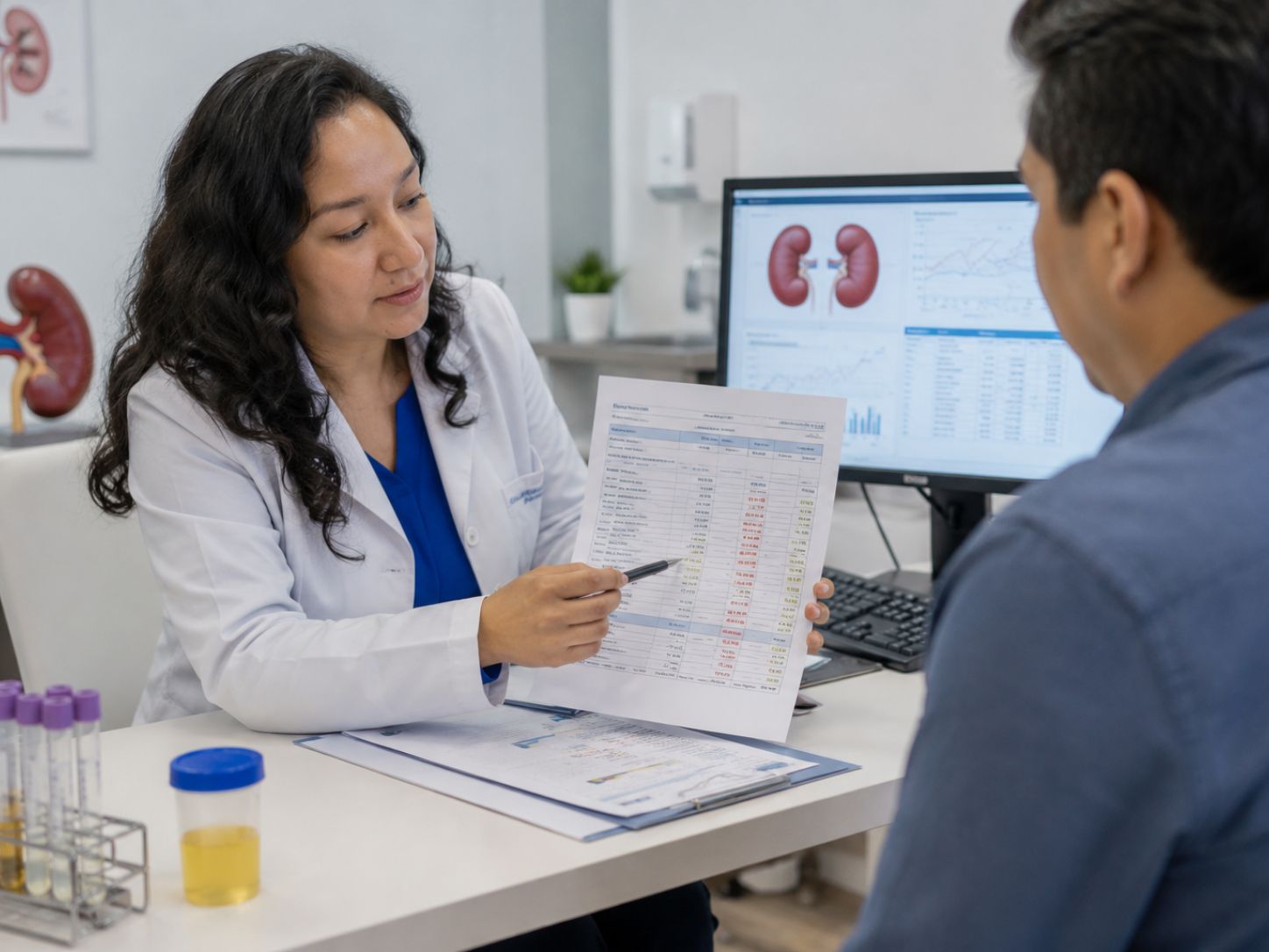 Creatinina alta proteinuria o sangre en orina cerca de Vallejo
