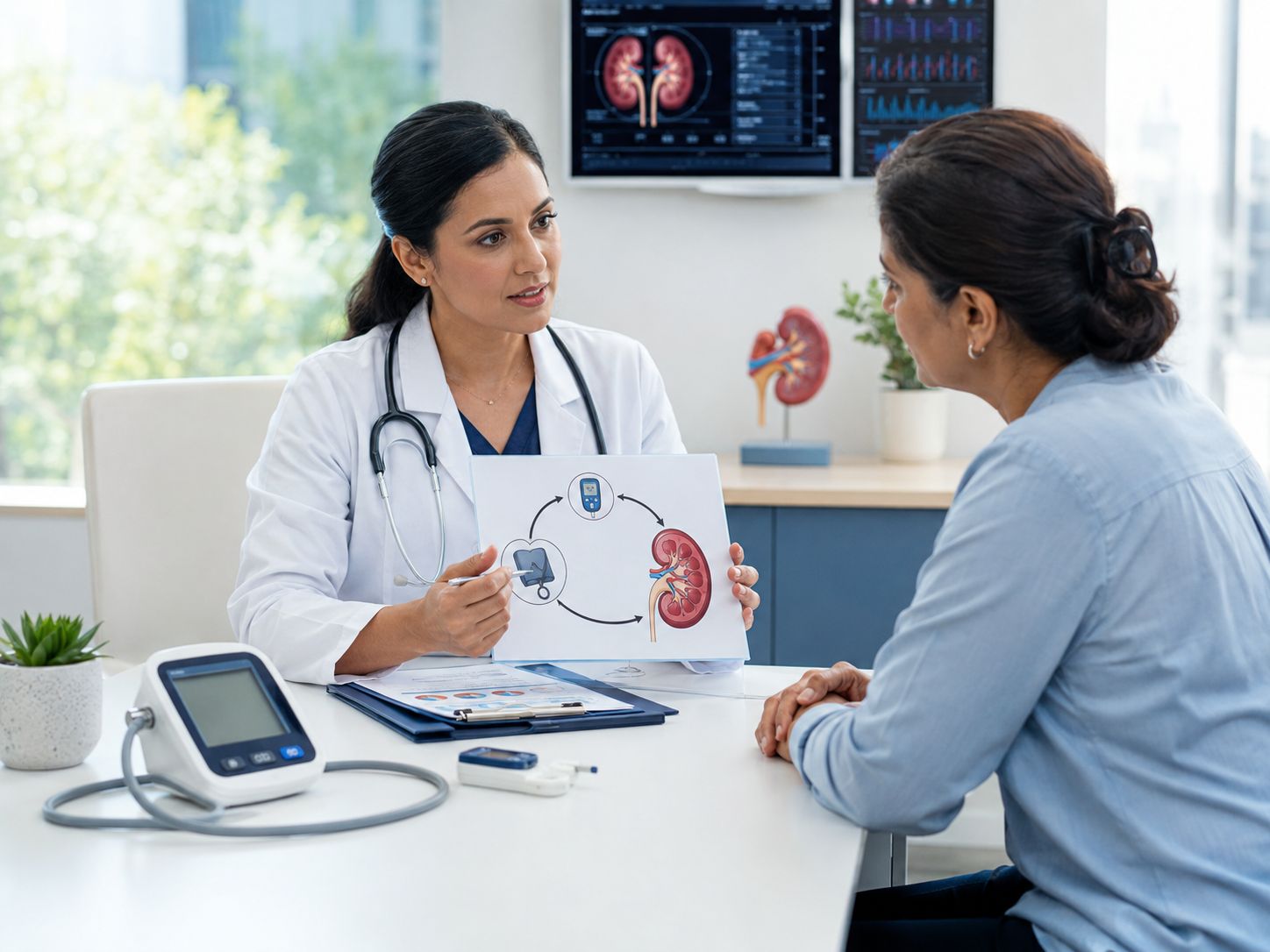 Diabetes hipertensión y daño renal cerca de Vallejo